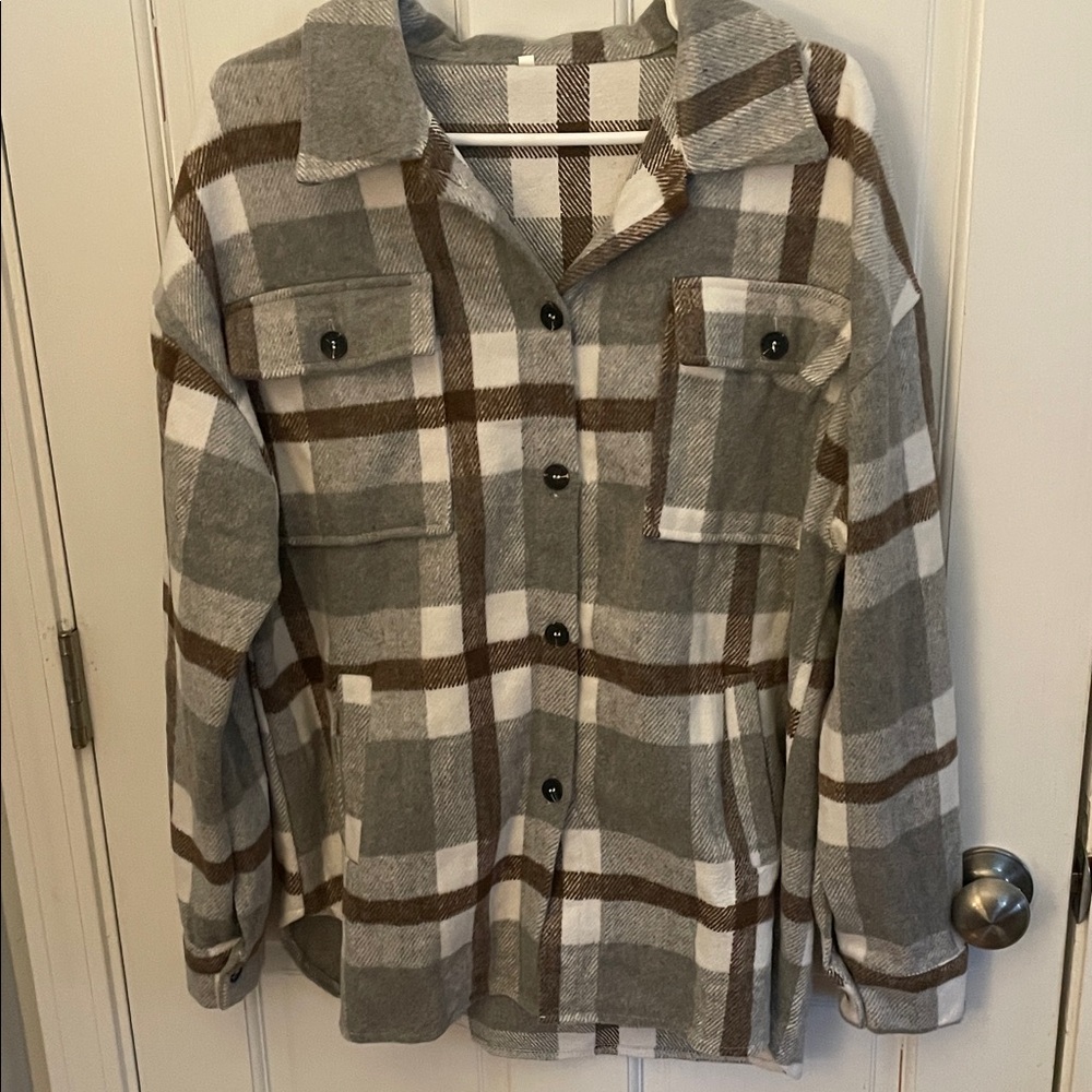 Women’s Large Fleece Shacket